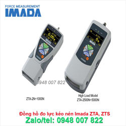 Đồng hồ đo lực kéo nén Imada ZTA, Imada ZTS